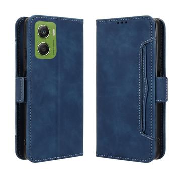Husă portofel pentru card Motorola Moto G06/G06 Power - Albastru