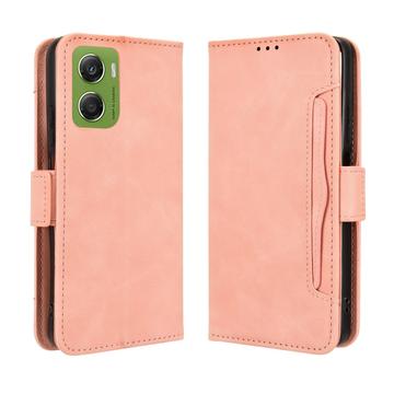 Husă portofel pentru card Motorola Moto G06/G06 Power - Roz