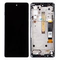 Carcasă Față Și Display LCD 5D68C20078 Motorola Moto G200 5G - Albastru
