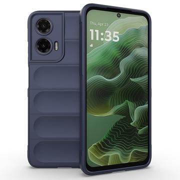 Husă TPU Motorola Moto G35 - Rugged - Albastru Închis