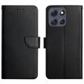 Husă Piele Portofel cu Kickstand Motorola Moto G56 - Negru