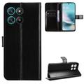 Husă portofel cu suport Motorola Moto G67 Power/G57 Power/G57 - negru
