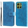 Husă Portofel Motorola Moto G86 - Mandala - Albastru