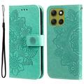 Husă Portofel Motorola Moto G86 - Mandala - Verde