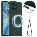 Husă Silicon Liquid  Motorola Moto G86 Power - Compatibila MagSafe