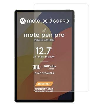 Protector de ecran din sticlă călită Motorola Moto Pad 60 Pro - 9H - Case Friendly - Transparent
