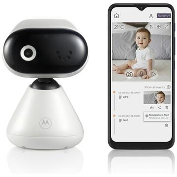 Monitor pentru copii cu cameră Wi-Fi Motorola Nursery PIP1000 - Full HD 1080p - Alb