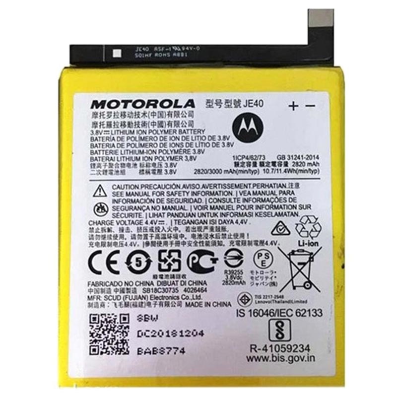 handicapped Compliance to lever Baterie Motorola One (P30 Play), Moto G7 Play JE40 - 3000mAh