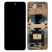 Carcasă Față Și Display LCD 5D68C24597 Motorola Razr 50 Ultra - Peach Fuzz