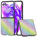 Husă hibridă Motorola Razr 50 Ultra Textura Strasuri