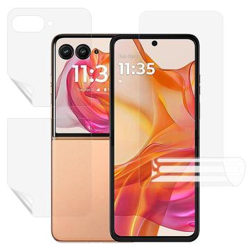 Set Protecție Motorola Razr 60 Ultra - Full Cover - Clar