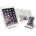 Stand Aluminiu Birou Multi-Angle - Smartphone, Tabletă - 4"-10"