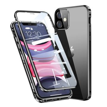 Husă Magnetică cu Geam Sticlă Temperată iPhone 11