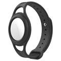 Brățară Silicon Copii Apple AirTag - Mutural - Negru