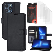 Husă de portofel din piele MyTPhone CardMate pentru iPhone 13 Pro Max/12 Pro Max