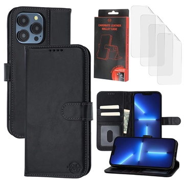 Husă de portofel din piele MyTPhone CardMate pentru iPhone 13 Pro Max/12 Pro Max