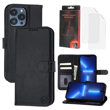 Husă de portofel din piele MyTPhone CardMate pentru iPhone 13 Pro