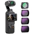 NEEWER Set de filtre magnetice ND pentru DJI Osmo Pocket 3 - Filtre ND16, ND64, ND256 și CPL