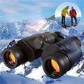 Viziune de noapte 60X HD Vânătoare Binoclu Telescop cu coordonate - negru / albastru