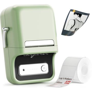 Niimbot B21 Pro Imprimantă inteligentă de etichete - 300DPI - Verde