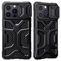 Husă Hibrid iPhone 13 Pro - Nillkin Adventurer - Negru