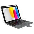Husă cu Tastatură Bluetooth iPad (2022) Nillkin Bumper Combo - Negru