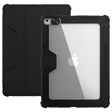 Husă Folio Smart iPad 10.2 2019/2020/2021 - Nillkin Bumper - Negru