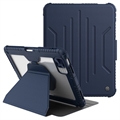 Husă Folio Smart iPad (2022) - Nillkin Bumper - Albastru / Transparent