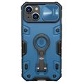 Husă Hibrid iPhone 14 Plus - Nillkin CamShield Armor Pro - Albastru