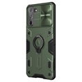 Husă Hibrid Samsung Galaxy S21+ 5G - Nillkin CamShield Armor - Verde Army