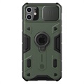 Husă Hibrid iPhone 11 - Nillkin CamShield Armor - Verde Închis