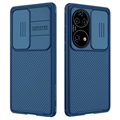 Husă Hibrid Huawei P50 Pro - Nillkin CamShield Pro - Albastru