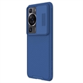 Husă Hibrid Huawei P60/P60 Pro - Nillkin CamShield Pro - Albastru