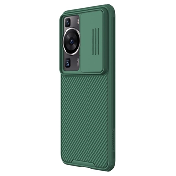 Husă Hibrid Huawei P60/P60 Pro - Nillkin CamShield Pro - Verde