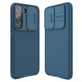 Husă Hibrid Samsung Galaxy S22 5G - Nillkin CamShield Pro - Albastru