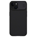 Husă Hibrid iPhone 15 - Nillkin CamShield Pro - Negru