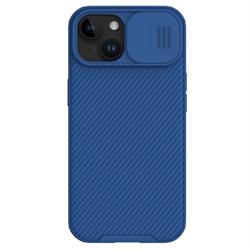 Husă Hibrid iPhone 15 Plus - Nillkin CamShield Pro - Albastru