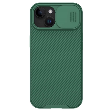Husă Hibrid iPhone 15 Plus - Nillkin CamShield Pro - Verde