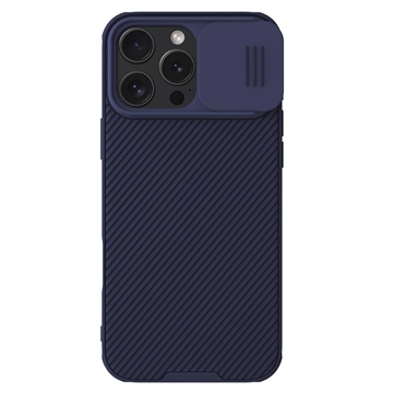 Husă Hibrid iPhone 16 Pro Max - Nillkin CamShield Pro - Mov închis