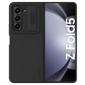 Husă Hibrid Samsung Galaxy Z Fold5 - Nillkin CamShiled Silky - Negru