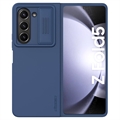 Husă Hibrid Samsung Galaxy Z Fold5 - Nillkin CamShiled Silky - Albastru