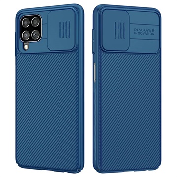 Husă Hibrid Samsung Galaxy A22 4G - Nillkin CamShield - Albastru