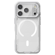Husă magnetică iPhone 17 Pro Max/18 Pro Max Nillkin IceBlade Prop - compatibilă cu MagSafe, capac cu lentilă glisantă - Gri