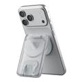 Suport magnetic pentru telefon cu portofel Nillkin IceMate - fără BPA, compatibil NFC - gri