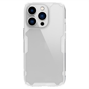 Husă Hibrid iPhone 14 Pro - Nillkin Nature TPU Pro - Transparent