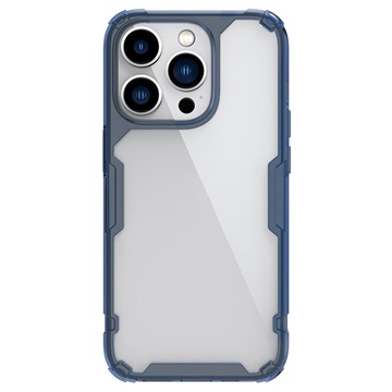 Husă Hibrid iPhone 14 Pro Max - Nillkin Nature TPU Pro - Albastru