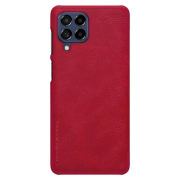 Husă Flip Samsung Galaxy M53 - Nillkin Qin - Roșu