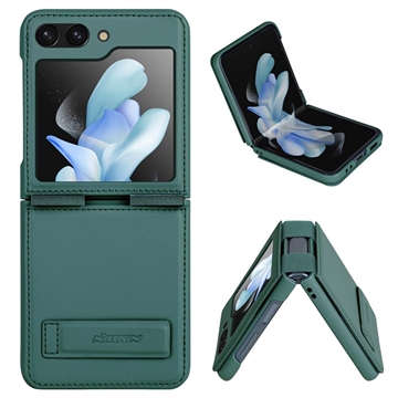 Husă Hibrid Samsung Galaxy Z Flip5 - Nillkin Qin - Verde