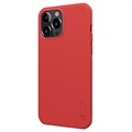 Husă Hibrid iPhone 13 Pro - Nillkin Super Frosted Shield Pro - Roșu