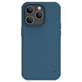 Husă iPhone 14 Pro - Nillkin Super Frosted Shield Pro - Albastru